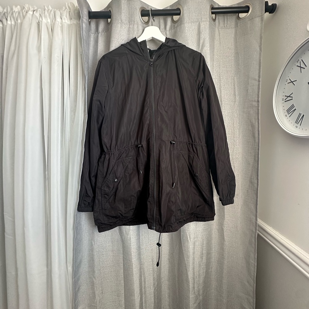 Women’s Black Hooded Jacket